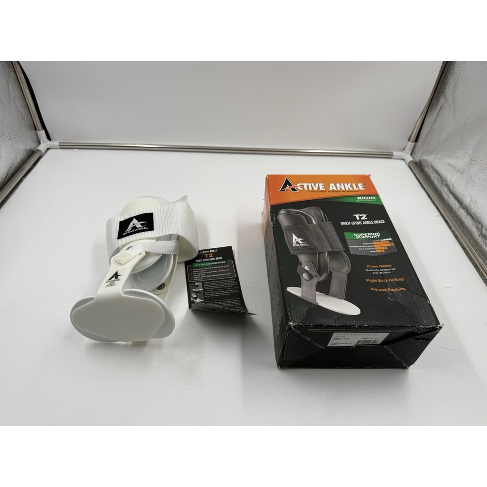 Active Ankle T2 Ankle Brace Rigid Ankle Stabilizer For Protection & Sprain Large
